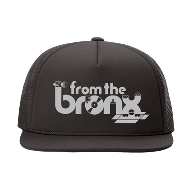 From The Bronx Reflective Logo Trucker Hat Front