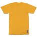 Bronx Collegiate Gold T-Shirt (Blue Logo) Back