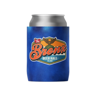 Bronx Beer Hall Koozie with Full Color Logo