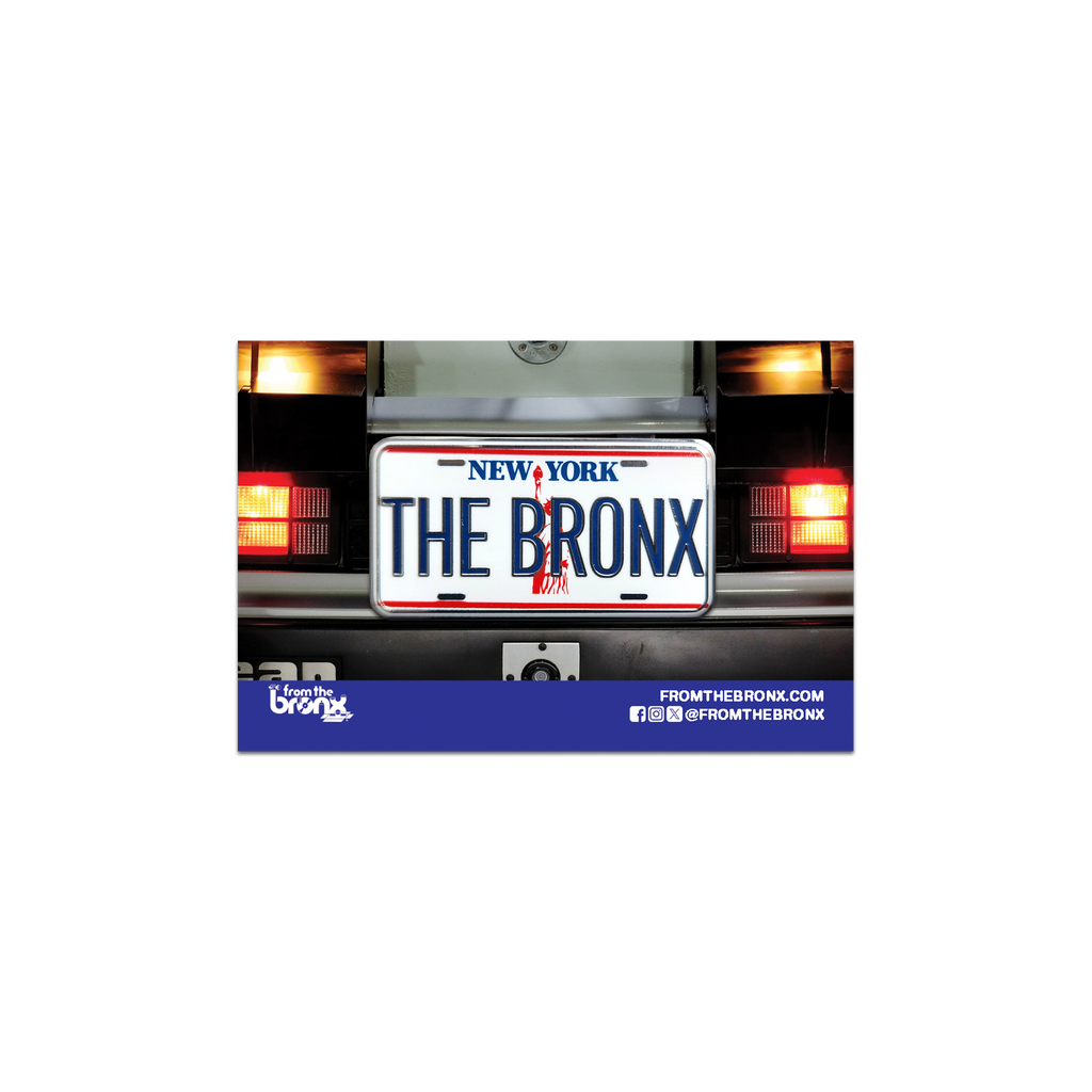 Made In The Bronx Frame MADE IN THE BRONX NY - Show Your Borough Pride! License Plate Frame - Foto 7