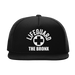 Bronx USA Lifeguard Trucker Hat Front in Black