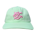 BX Wave Dad Hat in Pistachio/Cotton Candy Pink Front