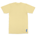Bronx Collegiate Banana Yellow T-Shirt (Blue Logo) Back