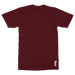 Bronx Collegiate Maroon T-Shirt (White Logo) Back
