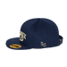Bronx Dad Navy Snapback (Beige Logo) Side