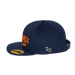 Bronx Dad Navy Snapback (Orange Logo) Side