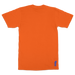 Bronx Collegiate Orange T-Shirt (Blue Logo) Back