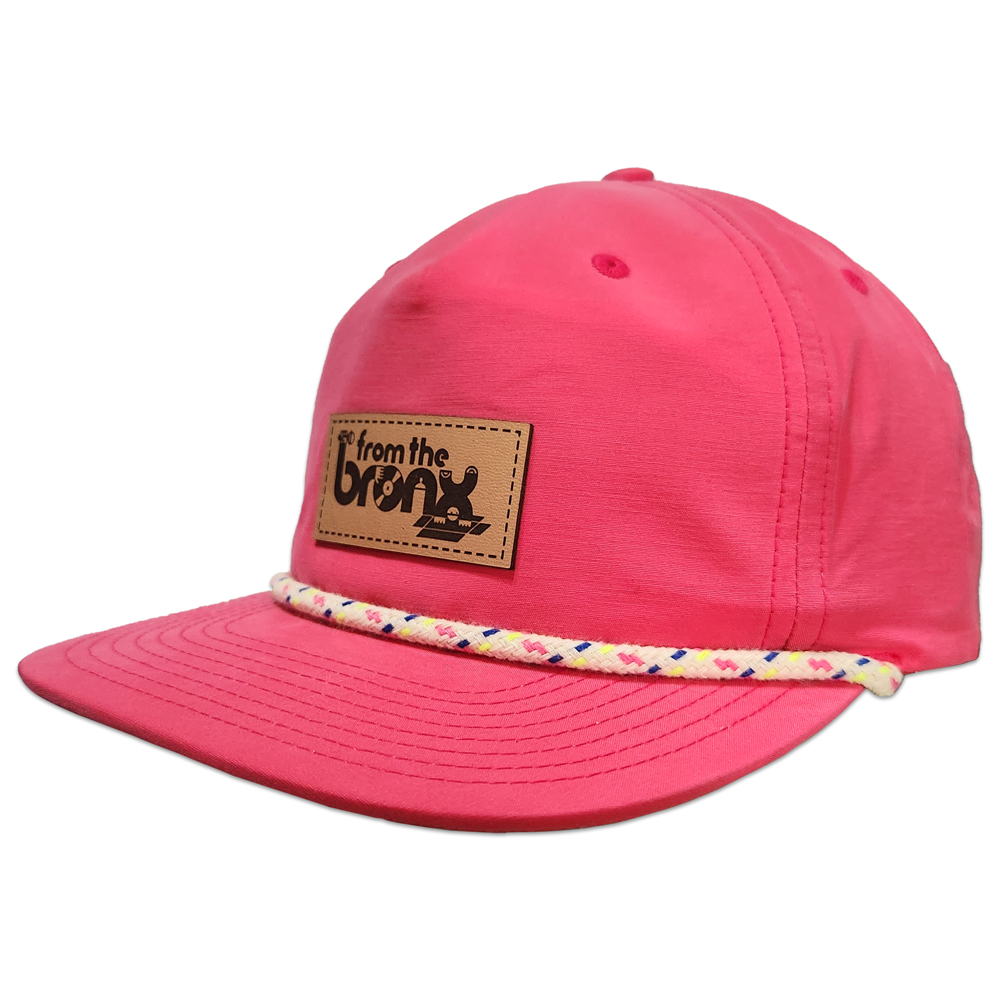 From The Bronx Granddad Hat Side in Hot Pink