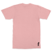 Bronx Collegiate Pink T-Shirt (Graphite Black Logo) Front