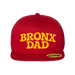 Bronx Dad Red Snapback (Yellow Logo) Front