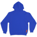 Bronx Collegiate Hoodie Blue with Orange Design Back