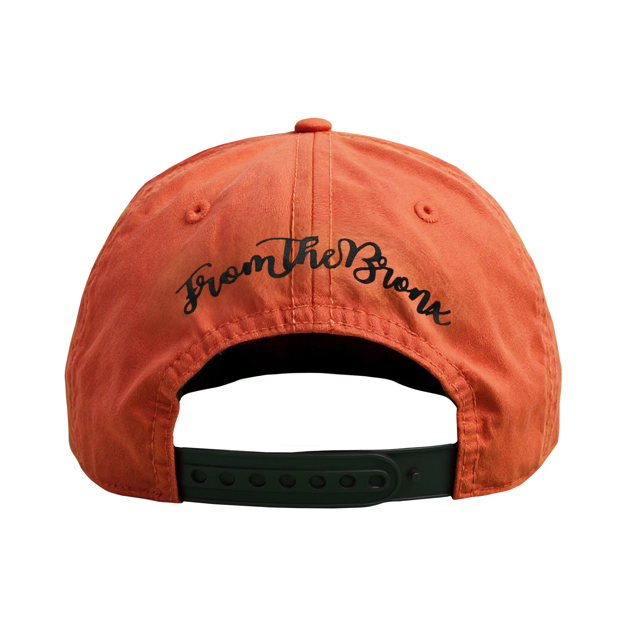 Boogie Down Bronx Rust Granddad Hat (Black Logo) Back