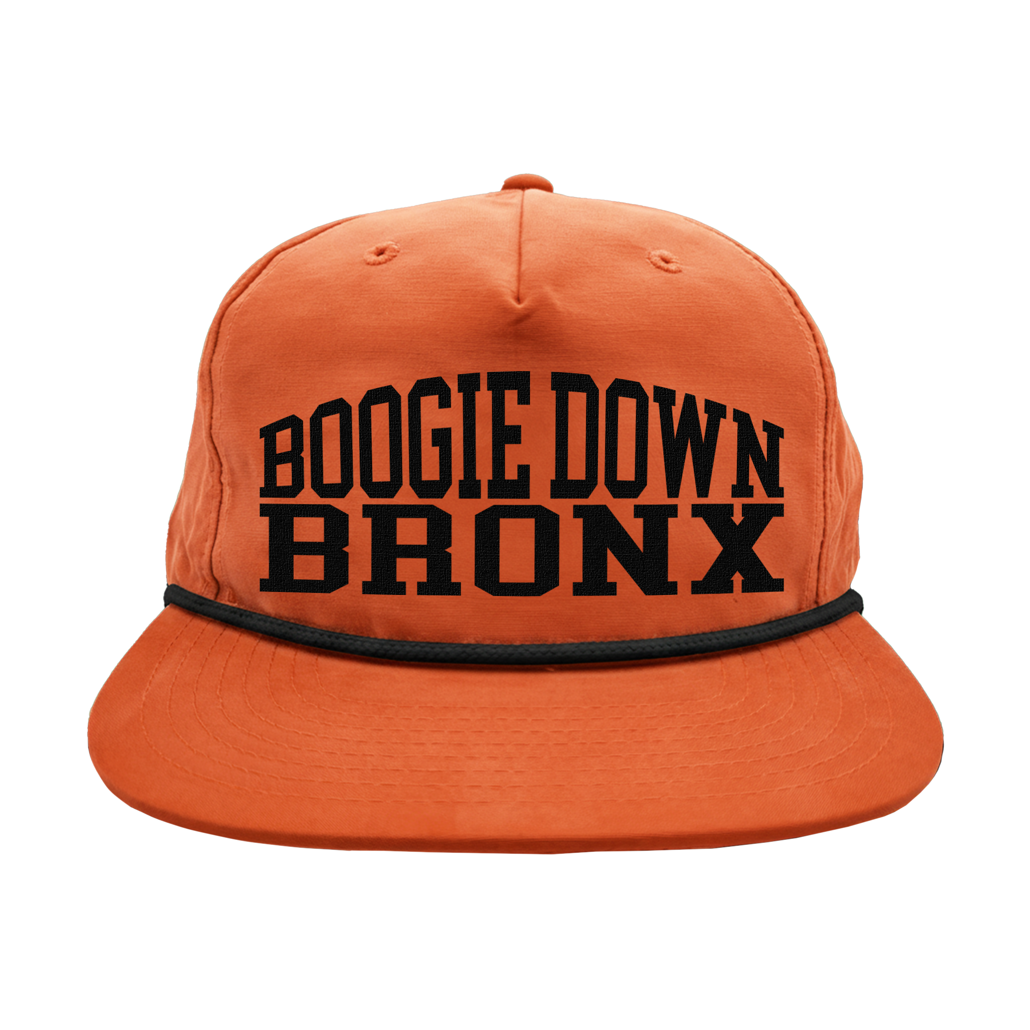 Boogie Down Bronx Granddad Hat in Rust/Black Front