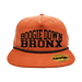 Boogie Down Bronx Rust Granddad Hat (Black Logo) Front