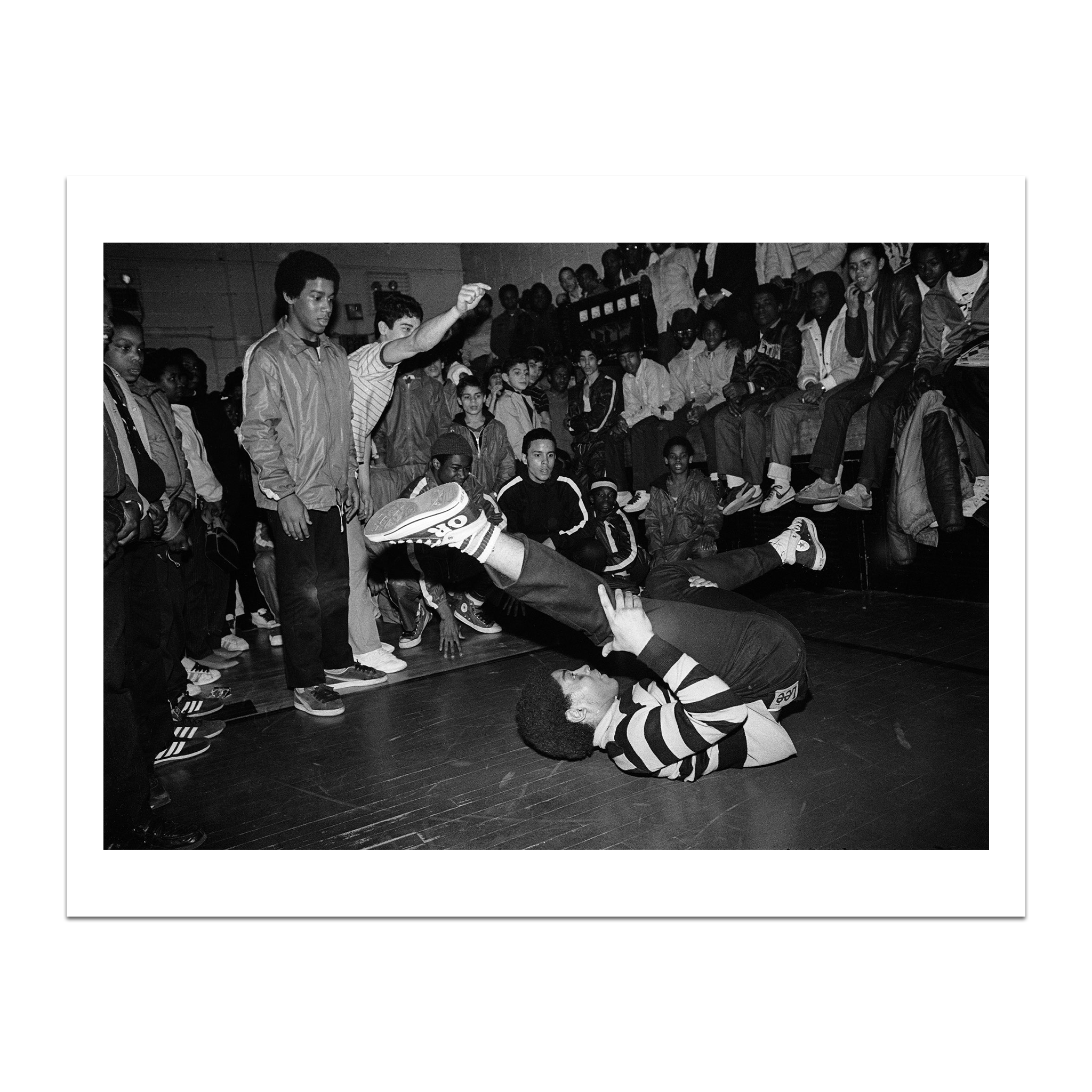 Olympic Rockers at B Boy Battle (1984) Print by Ricky Flores