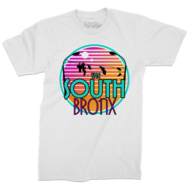South Bronx Vacation T-Shirt '23 Front in White