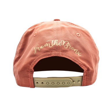 Boogie Down Bronx Granddad Hat in Salmon/Khaki Back