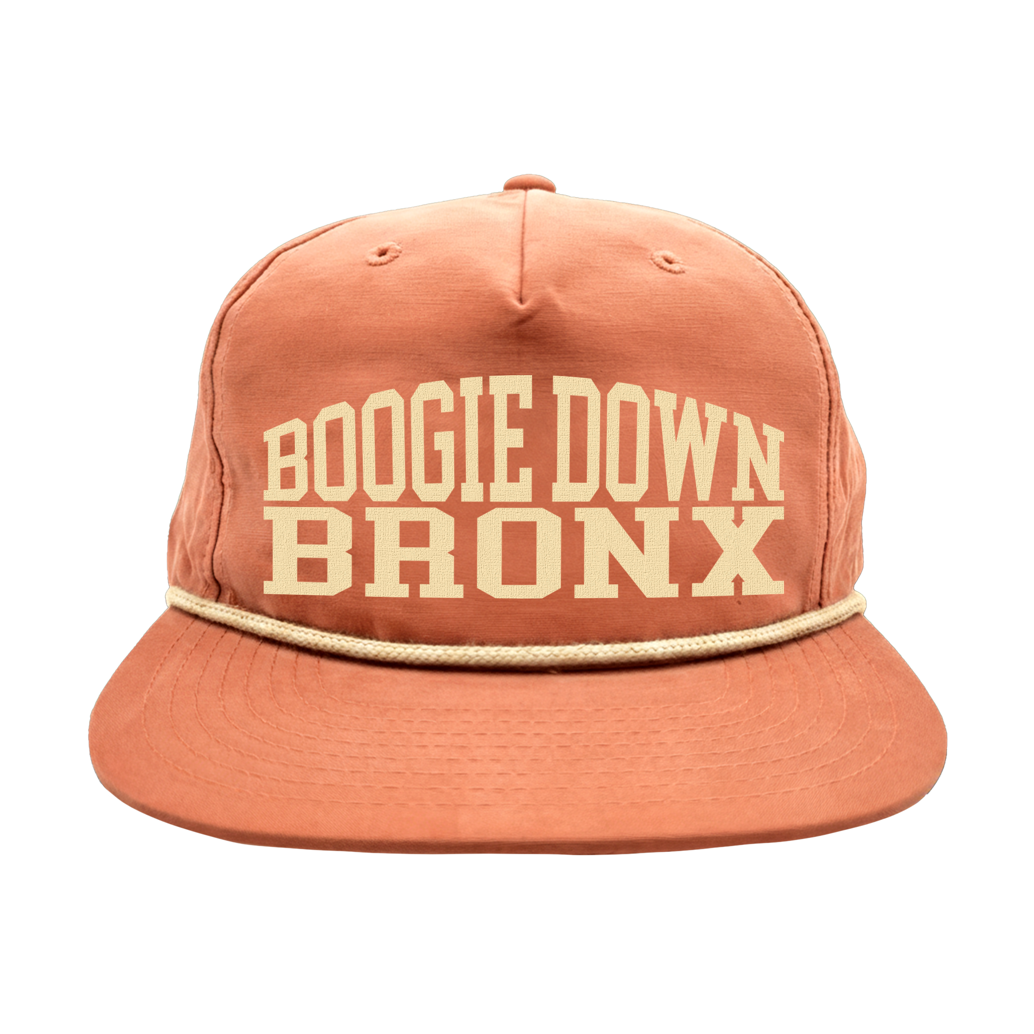 Boogie Down Bronx Granddad Hat in Salmon/Khaki Front