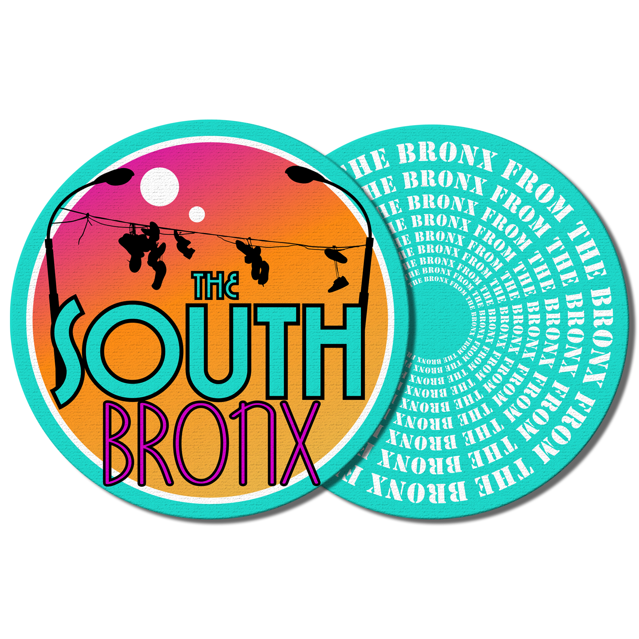 South Bronx Vacation Slip Mat Front and Back