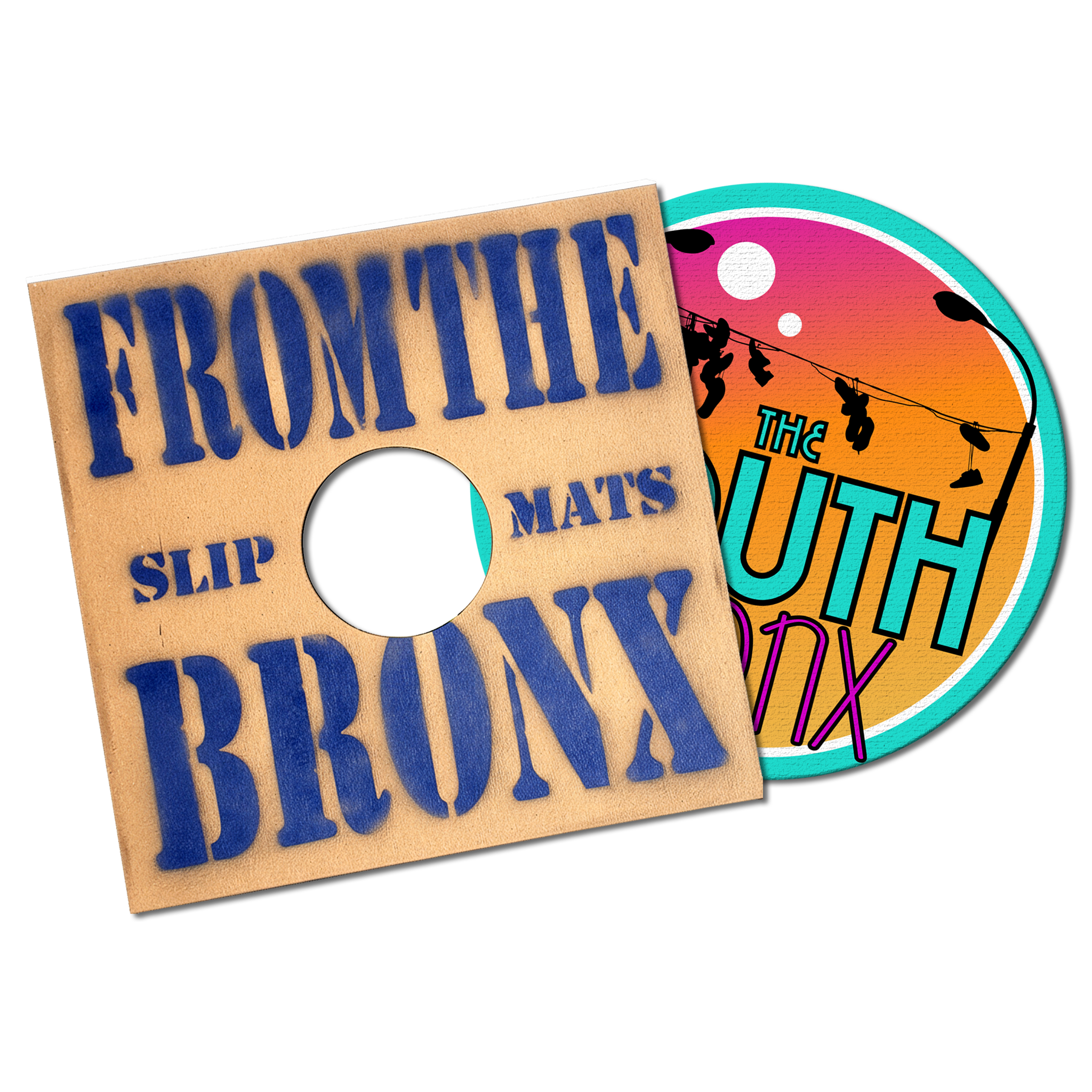 South Bronx Vacation Slip Mat with Record Jacket