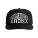 Boogie Down Bronx Reflective Surf Cap in Black Front