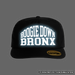 Boogie Down Bronx Reflective Black Surf Cap with Simulated Reflection Front