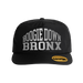 Boogie Down Bronx Reflective Black Surf Cap Front
