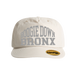Boogie Down Bronx Reflective Bone White Surf Cap Front
