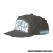 Boogie Down Bronx Reflective Surf Cap in Bone White Side with Simulated Reflection
