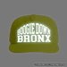 Boogie Down Bronx Reflective Surf Cap in Safety Yellow Front with Simulated Reflection