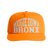 Boogie Down Bronx Reflective Surf Cap in Safety Orange Front