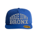 Boogie Down Bronx Reflective Royal Blue Surf Cap Front