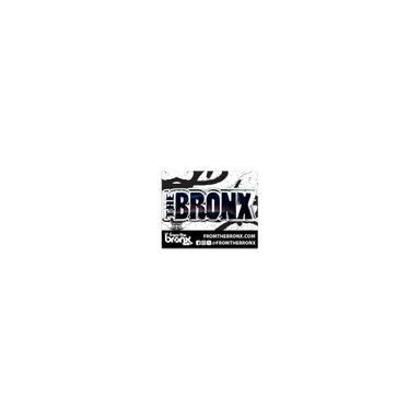 MIni Bronx Chrome Hard Enamel Pin on Backing Card