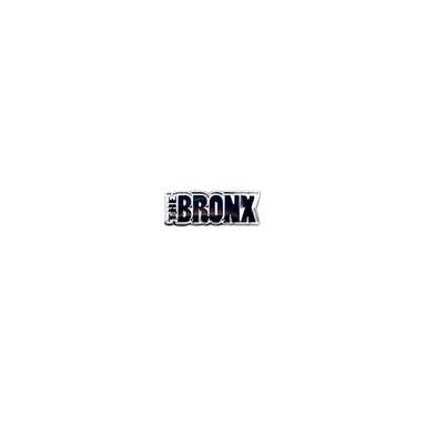 MIni Bronx Chrome Hard Enamel Pin Front
