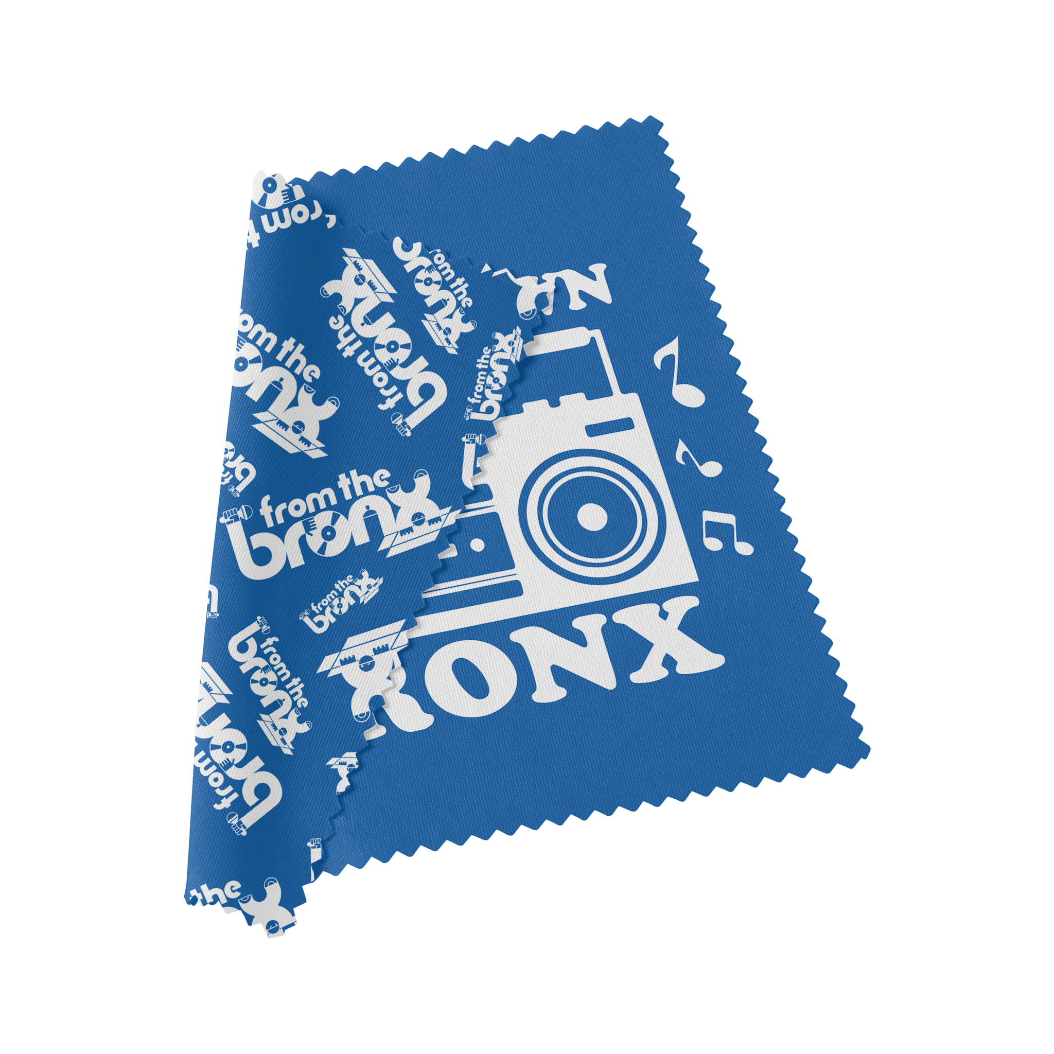 Boogie Down Bronx Microfiber Cloth Back