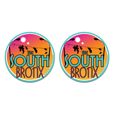 South Bronx Vacation Sticker 2-Pack