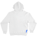 Bronx Collegiate Hoodie White with Blue Design Back