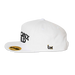 Bronx Dad White Snapback (Black Logo) Side