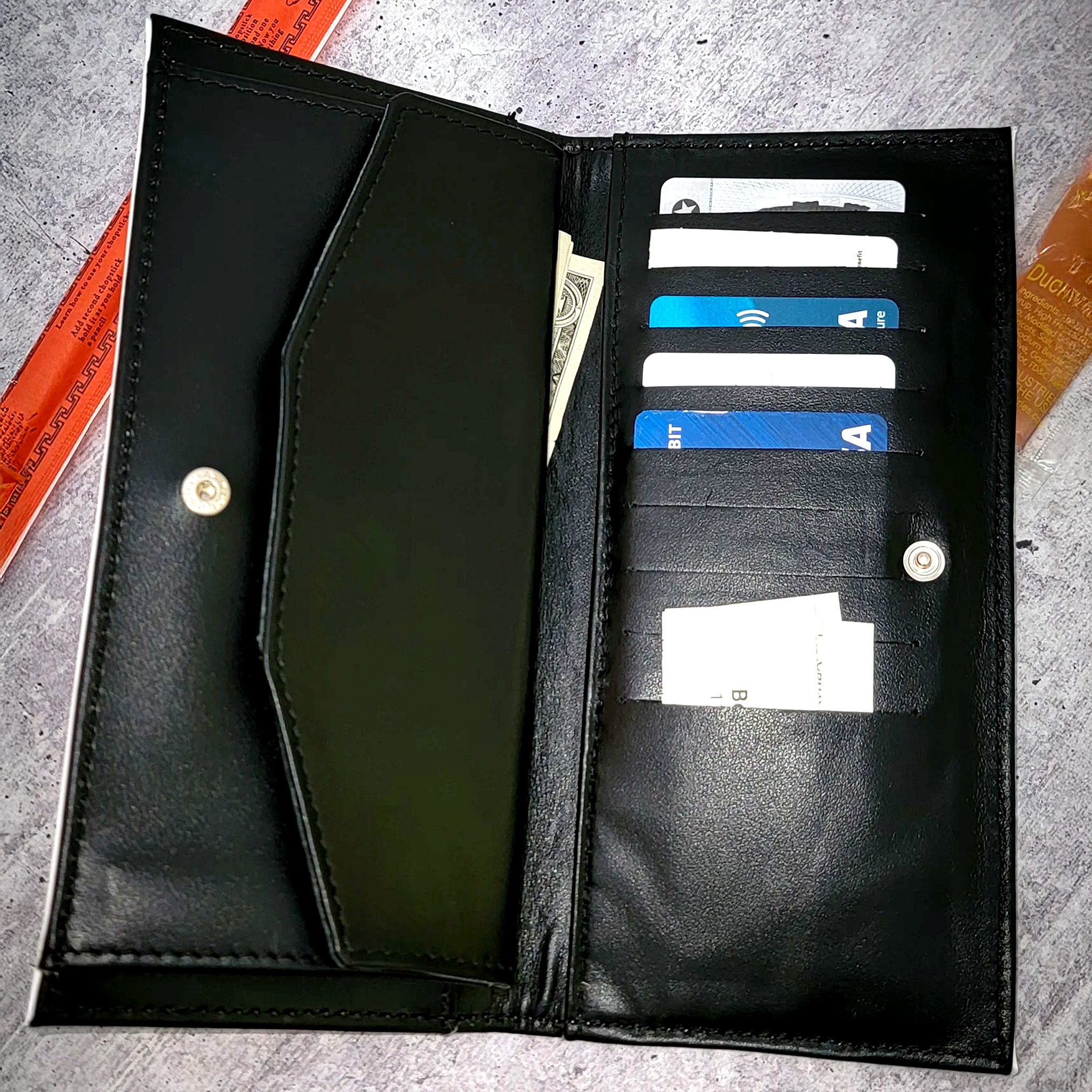 Chino Latino Menu Wallet Inside