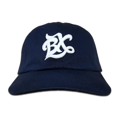 BX Wave Dad Hat in Navy/White Front