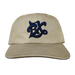 BX Wave Dad Hat in Tan/Navy Front