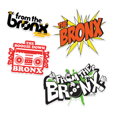 Bronx Hub Sticker Set