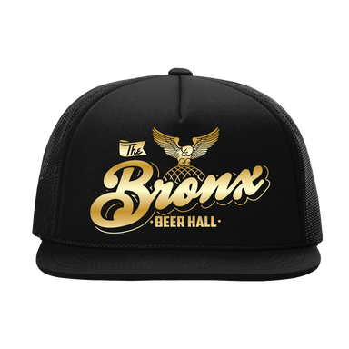 Bronx Beer Hall 10th Anniversary Trucker Hat Front