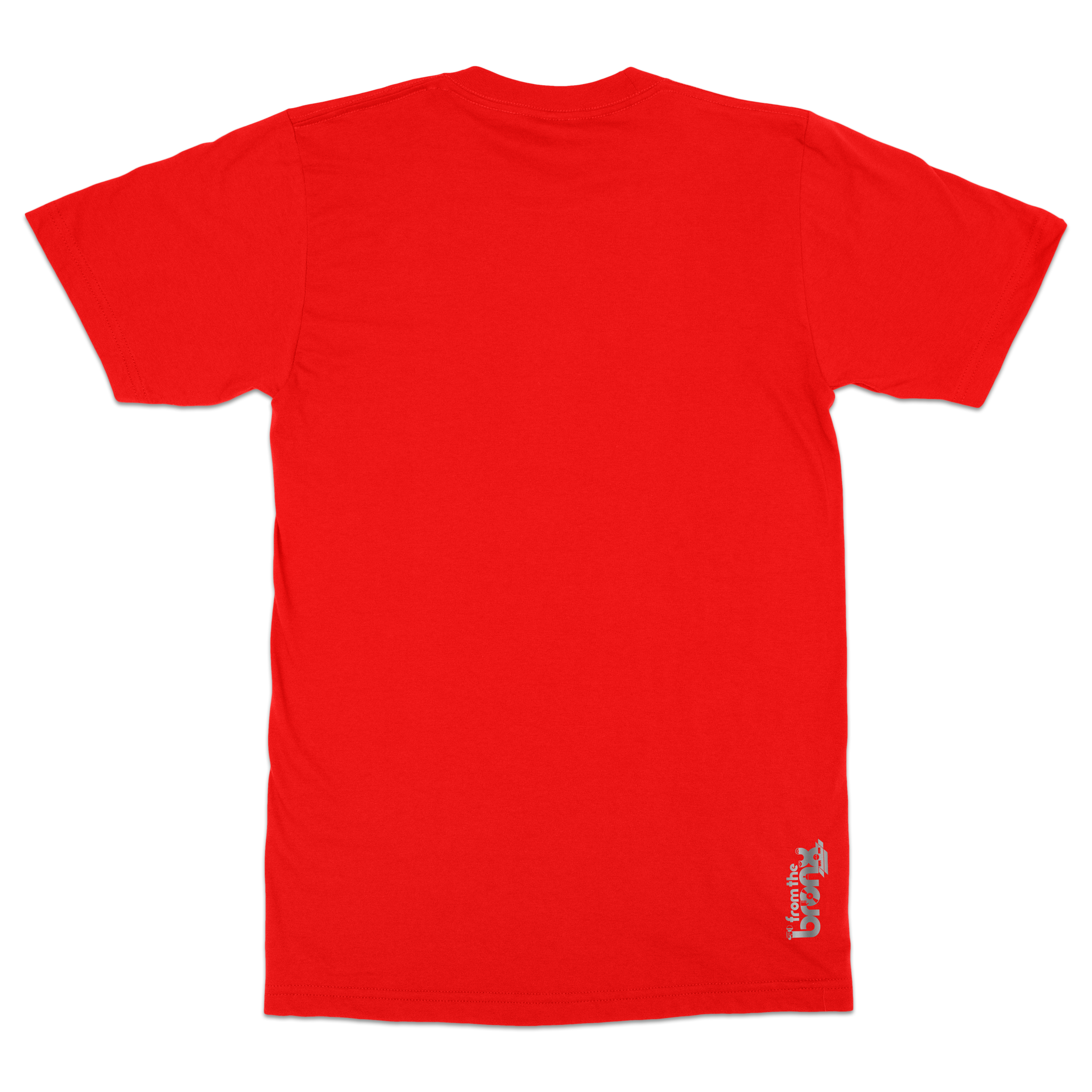 Boogie Down Bronx Reflective T-Shirt Back in Red