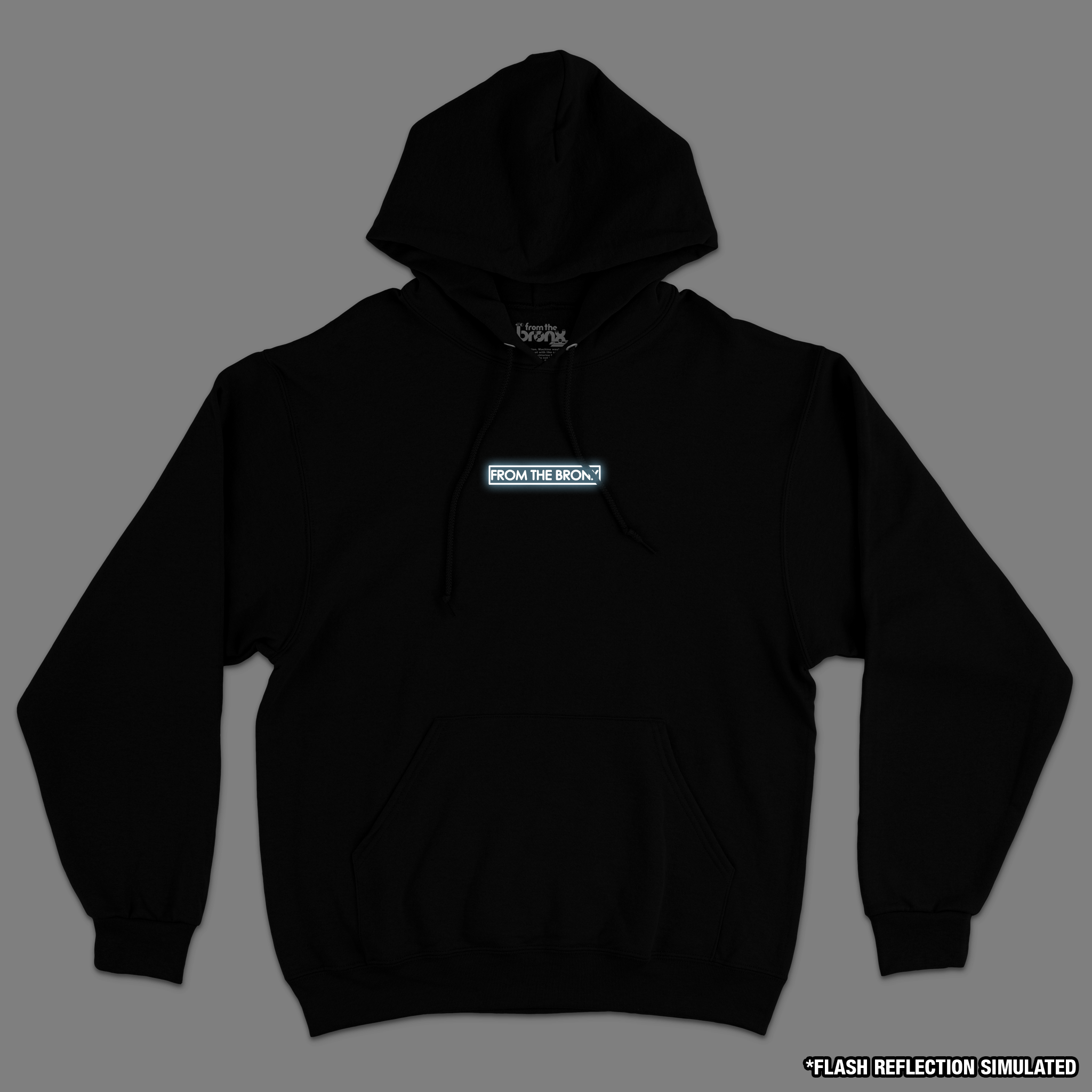 Reflective pullover best sale hoodie