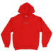 Boogie Down Bronx Reflective Mid Weight Pullover Hoodie Front in Red