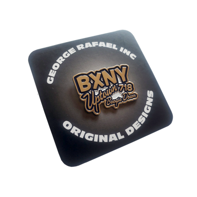 BXNY Boogie Down Soft Enamel Pin with Backing Card