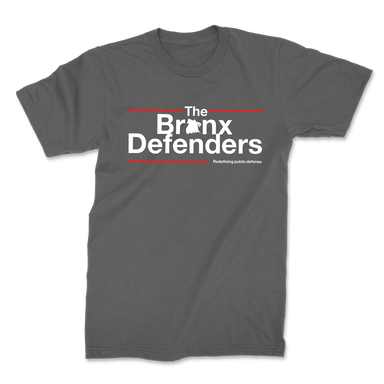Bronx Defenders Map T-Shirt Front
