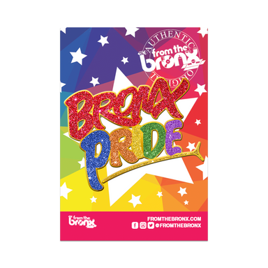 Bronx Pride Hard Enamel Pin with Backing Card