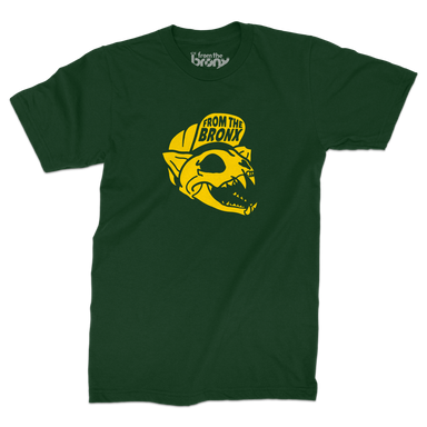 From The BX Forever Skate T-Shirt Front in Forest Green
